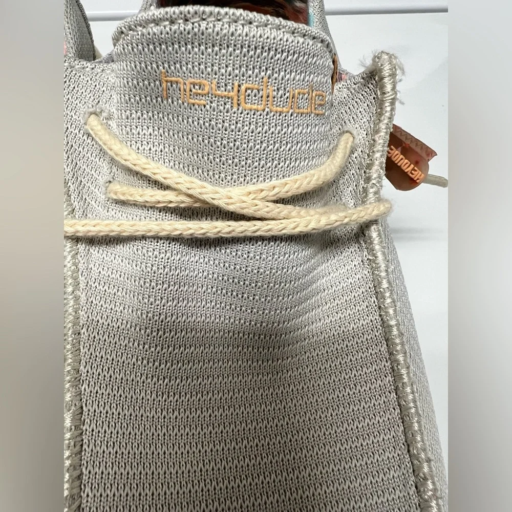 Hey Dude Women’s Wendy Eco Cloud Light blue/gray Slip-On Loafers. - Picture 3 of 6